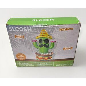 Inflatable Cactus Cooler with Sombrero Hat  Fiesta and Cinco de Mayo Party Decor